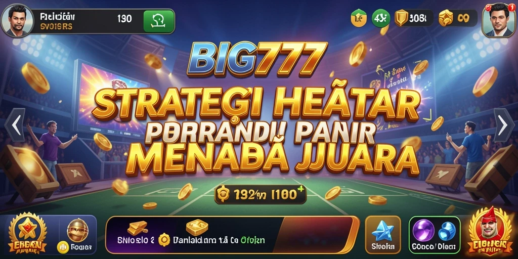 Gameplay menarik dari BIG777 saat berkompetisi strategis.