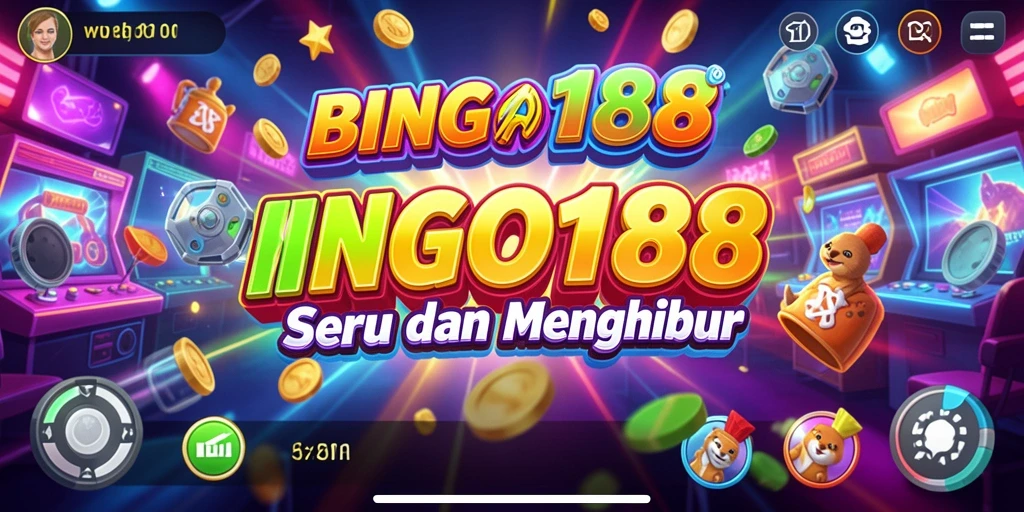 Screenshot utama BINGO188 yang menunjukkan gameplay seru dan interaktif.