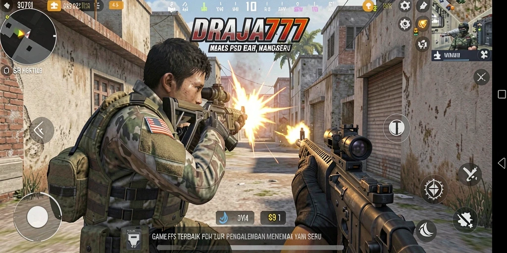 Tampilan gameplay DRAJA777 yang seru dan mendebarkan.