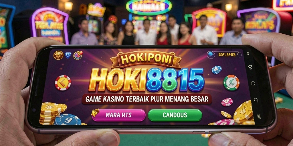 Tampilan menarik dari permainan Kasino HOKI8815 dengan berbagai pilihan permainan.