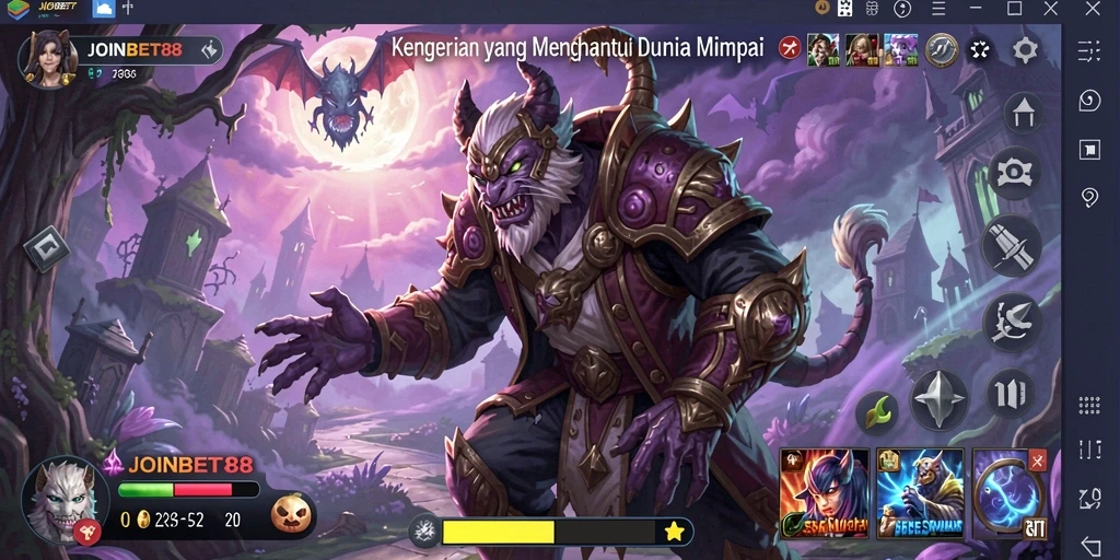 Tangkapan layar dari gameplay JOINBET88 yang penuh ketegangan.