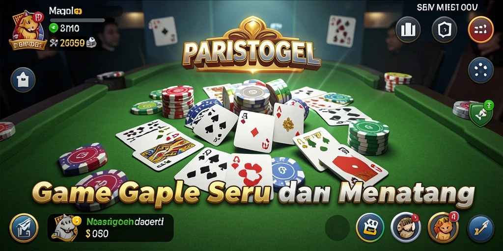 Tampilan gameplay seru dan interaktif dalam PARISTOGEL.