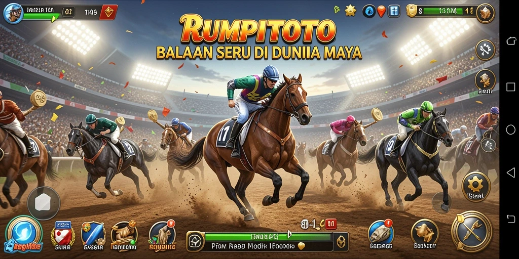 Screenshot aktivitas balapan seru di RUMPITOTO.